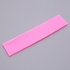 Zipper Shape Fondant Molds DIY-WH0210-18-3