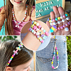 280Pcs 14 Colors Opaque Acrylic Beads MACR-TA0001-39-7