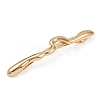 Alloy with Iron Clip Hair Barrettes PHAR-G014-05C-G-1