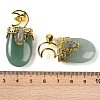 Natural Green Aventurine Lazuli Pendants G-L524-17G-05-3