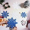 2Bags 2 Colors Christmas Theme Plastic Decorations DIY-SC0026-68-3