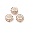 Alloy Rhinestone Clay Pave Beads ALRI-D300-03S-03-1
