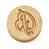Golden Tone Brass Letter Stamps KK-R005-01B-1