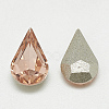 Pointed Back Glass Rhinestone Cabochons RGLA-T082-6x10mm-08-2
