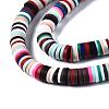 Handmade Polymer Clay Beads X-CLAY-R067-4.0mm-M2-2