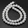 Natural White Jade Beads Strands G-D695-10mm-2