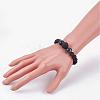 Natural Gemstone Beaded Necklaces & Stretch Bracelets Jewelry Sets SJEW-JS00918-9