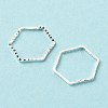 Brass Linking Rings KK-F831-013C-S-RS-3