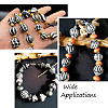 Natural Wooden Beads WOOD-TAC0010-04D-9