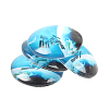 Starry Sky Printed Glass Half Round/Dome Cabochons X-GGLA-N004-25mm-D-4
