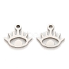 Tarnish Resistant 304 Stainless Steel Charms STAS-I151-03P-1