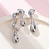 Non-Tarnish 304 Stainless Steel Stud Earrings for Women EJEW-S227-37P-2