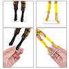 100Pcs 2 Styles PC Plastic Action Figure Display Pedestals ODIS-NB0001-66A-3