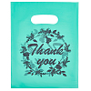 100Pcs Thank You Printed Eco-Friendly Reusable Bags ABAG-SP0001-61A-C-1