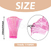 5 Yards Polyester Ruffled Ribbon OCOR-TA0001-60C-4