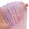 Transparent Painted Glass Beads Strands DGLA-A034-T3mm-A05-2