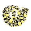 Handmade Bumpy Lampwork Beads LAMP-Q039-15F-2