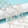 Natural Quartz Crystal Beads Strands G-G072-C03-01-2