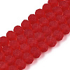 Transparent Glass Beads Strands X-EGLA-A044-T8mm-MD01-1