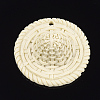 Resin Pendants RESI-T029-09B-1