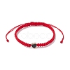 Nylon Thread Braided Bead Adjustable Bracelets BJEW-JB09768-02-1