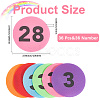 6 Colors Spot Markers Carpet Markers FIND-WH20004-67E-2