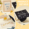 12 Sheets 2 Colors Paper Self-Adhesive Stickers DIY-GA0009-64-5