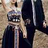 Ethnic Style Embroidery Polyester Ribbons OCOR-WH0079-40A-7
