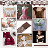1 Roll 10% Spandex & 90% Nylon Lace Ribbon OCOR-OC0001-96E-5