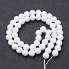 Natural Mashan Jade Round Beads Strands X-G-D263-8mm-XS01-3