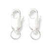 Brass Lobster Claw Clasps KK-H532-18S-1