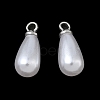 ABS Plastic Pearl Pendants FIND-Z105-03B-01P-1