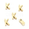 Ion Plating(IP) 304 Stainless Steel Charms STAS-K216-41K-G-3