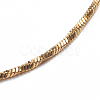 304 Stainless Steel Snake Chain Anklets X-AJEW-G024-07G-3