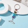 Tibetan Style Zinc Alloy Keychains KEYC-JKC00728-02-2