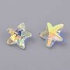 Faceted Glass Charms LS-GLAA-H101-A-17-2