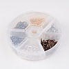 1 Box 120PCS 6 Colors Zinc Alloy Lobster Claw Clasps PALLOY-X0007-NF-B-4