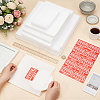 100Pcs 5 Styles Rectangle and Square Double-Sided EPE Foam Resealable Bags ABAG-BC0001-75-3