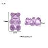 40Pcs 8 Colors Resin Cabochons CRES-YW0001-02-3