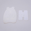 Bear Mobile Phone Holder  Silicone Molds DIY-TAC0007-91-2