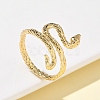 Brass Cuff Rings RJEW-Z101-03G-1