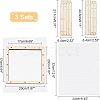 Basswood Assembled Paper Making Frame DIY-WH0001-74-4