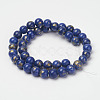 Natural Mashan Jade Beads Strands X-G-P232-01-G-8mm-2