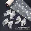 Organza Ribbons ORIB-WH0001-001-3