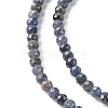 Natural Sapphire Beads Strands LS-G-G204-A02-3.5mm-4