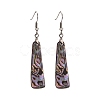 Abalone Shell/Paua ShellEarrings EJEW-Q166-1-2