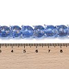 Gold Sand Lampwork Beads Strands LAMP-P069-02A-04-3