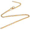 304 Stainless Steel Pendant Necklaces NJEW-H430-06G-3
