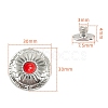 Alloy Decorative Buttons PW-WG1200D-31-1