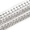 Brass Rhinestone Strass Chains CHC-T006-05-1